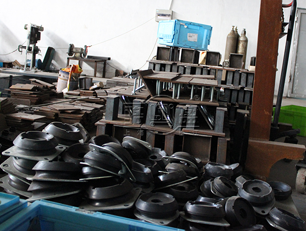 上海骆盈为三星工厂精密设备提供减震产品