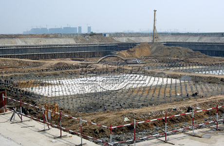 上海骆盈向青岛个全地下式污水处理厂供应三通球阀